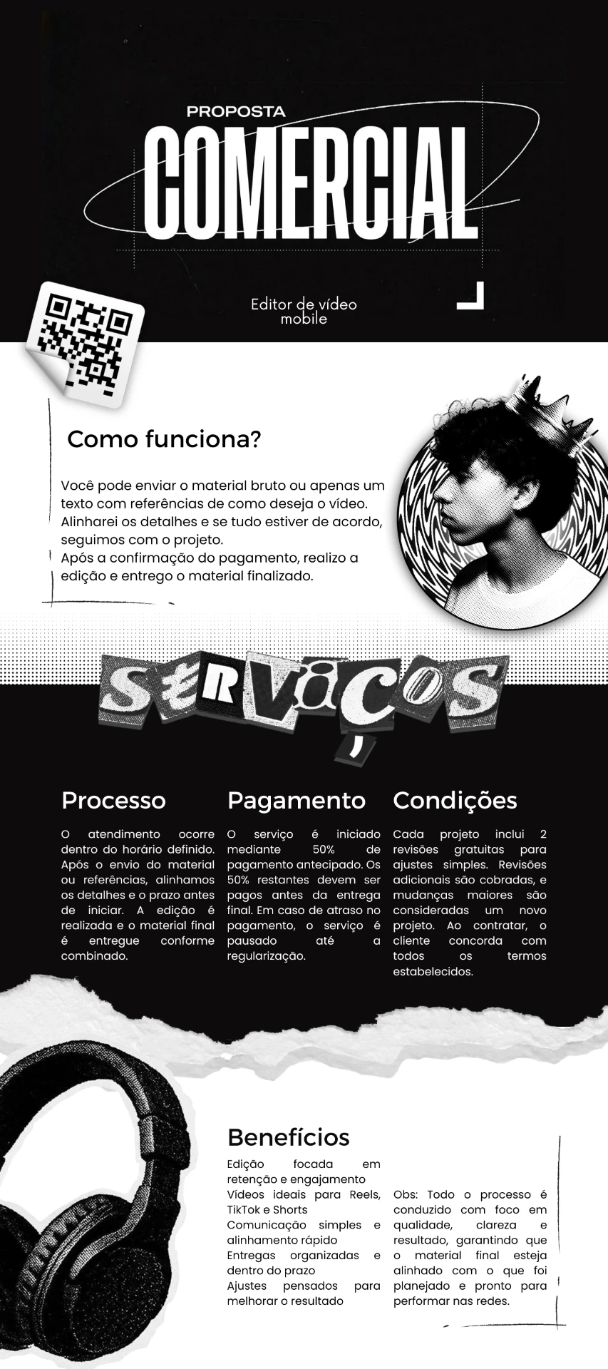 Proposta comercial — Heymarwin, editor de vídeo mobile